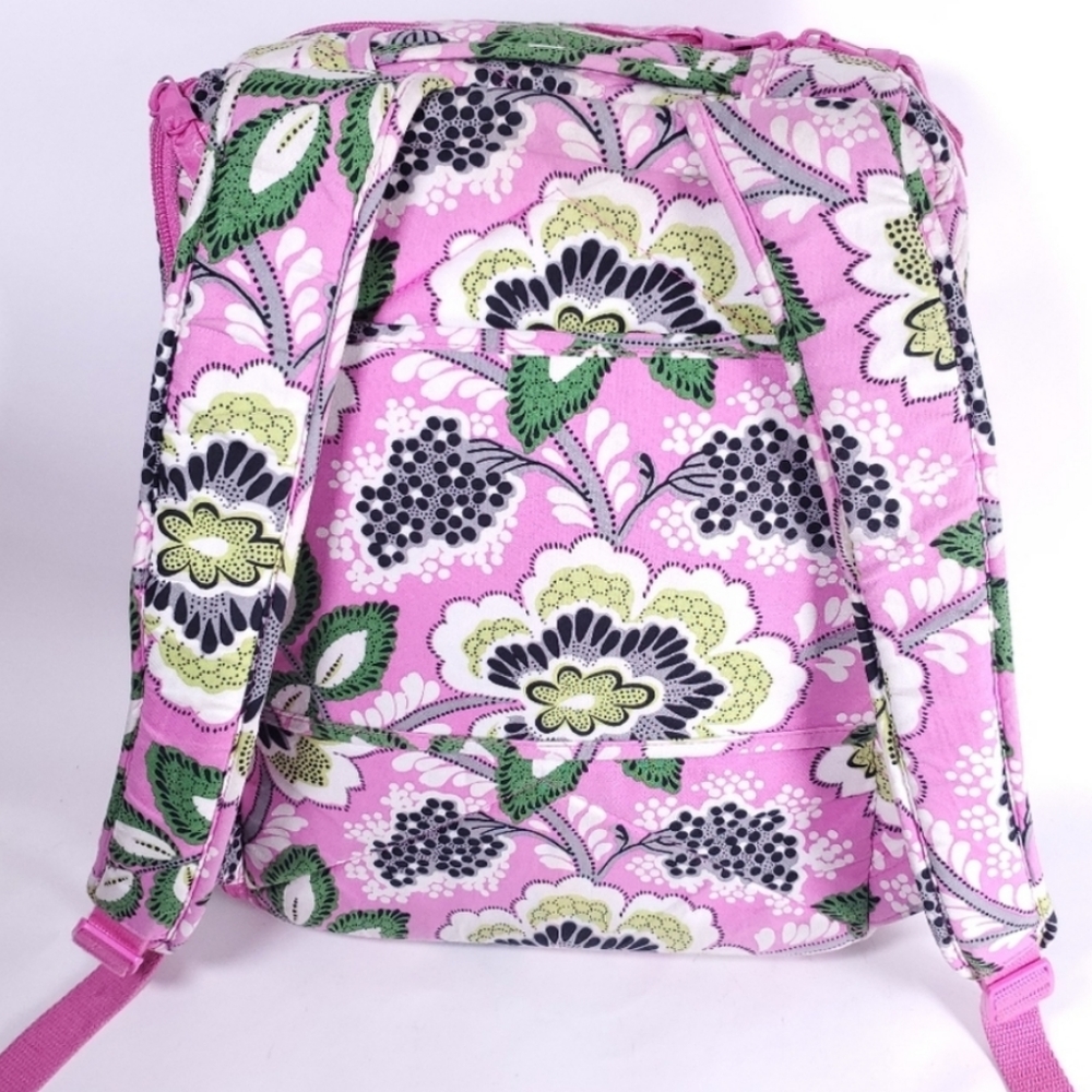 Priscilla Pink Retired Vera Bradley Backpack - Picture 7 of 11